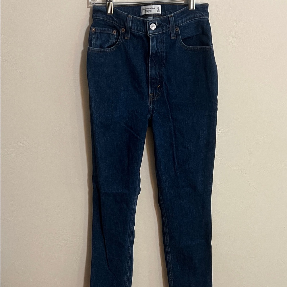 Abercrombie & Fitch Ultra High Rise Blue Jeans